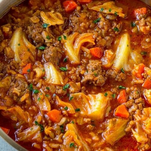 Cabbage Roll Soup