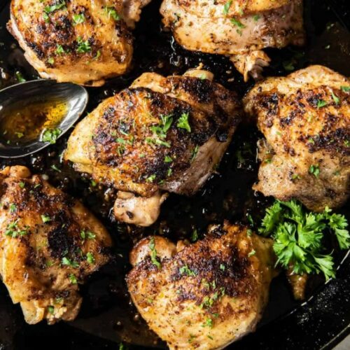 Cast Iron Chicken Thighs