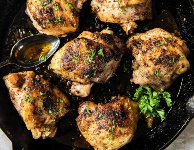 Cast Iron Chicken Thighs