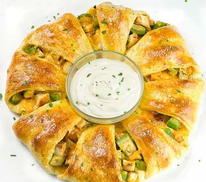 Chicken Avocado Crescent Ring Chicken Avocado Crescent Ring