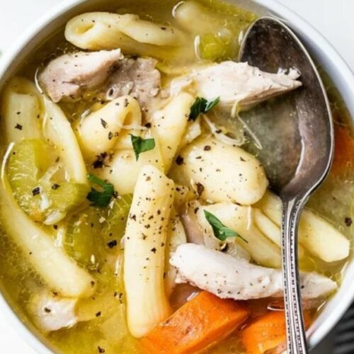 Chicken and Cavatelli Soup