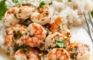 Cilantro Lime Shrimp with Coconut Rice Cilantro Lime Shrimp with Coconut Rice