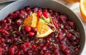 The Ultimate Homemade Cranberry Orange Sauce Cranberry Orange Sauce