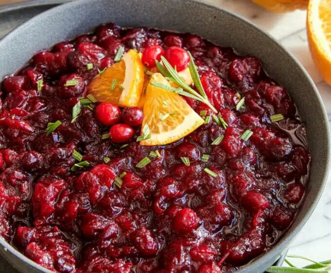 Cranberry Orange Sauce