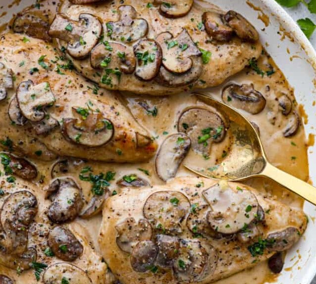 Creamy Chicken Marsala Creamy Chicken Marsala