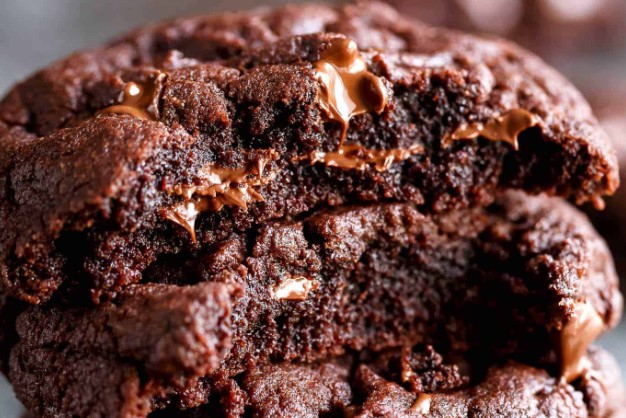 Fudgy Chocolate Brownie Cookies