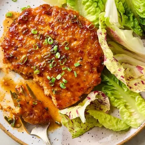 Harissa Orange Salmon Patties