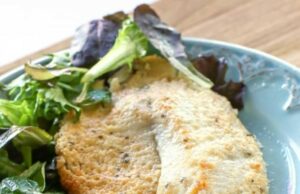 The Best Parmesan Crusted Tilapia (Tastes Like Doritos) Parmesan Crusted Tilapia