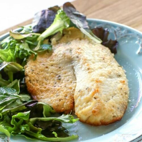 Parmesan Crusted Tilapia