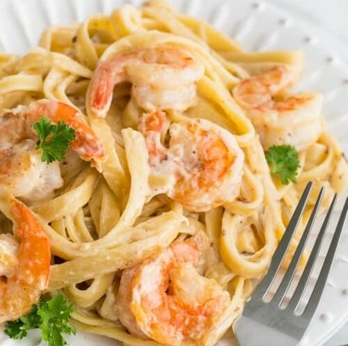 Shrimp Alfredo Pasta