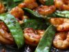 Easy 15 Minute Shrimp and Snow Pea Stir Fry Shrimp and Snow Pea Stir Fry