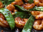 Easy 15 Minute Shrimp and Snow Pea Stir Fry Shrimp and Snow Pea Stir Fry