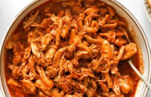 Stovetop Barbecue Pulled Chicken: The Easiest 30 Minute Dinner Stovetop Barbecue Pulled Chicken