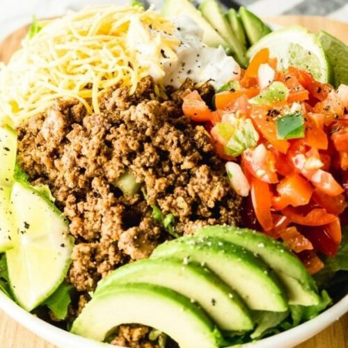 The Ultimate Keto Taco Salad