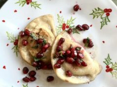 Brown Butter Sage Pierogies with Pomegranate Gremolata: An Elegant Holiday Appetizer Brown Butter Sage Pierogies with Pomegranate Gremolata