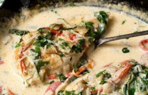 Creamy Chicken Bacon Skillet: Your New Favorite One Pan Wonder Creamy Chicken Bacon Skillet