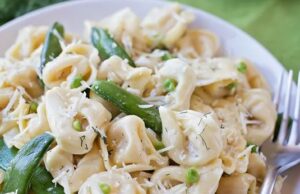 Creamy Lemon Dill Tortellini: A 20 Minute Taste of Spring Creamy Lemon Dill Tortellini