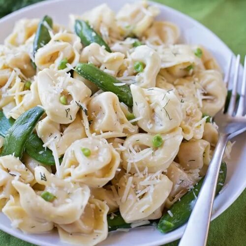 Creamy Lemon Dill Tortellini