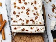 Gingerbread Loaf with Maple Cream Cheese Frosting Gingerbread Loaf with Maple Cream Cheese Frosting