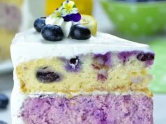 Lemon Blueberry Cheesecake Cake: The Ultimate Celebration Dessert Lemon Blueberry Cheesecake Cake