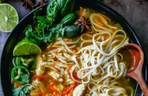 Phony Pho Chicken Broth Bowls: All the Flavor, None of the Fuss Phony Pho Chicken Broth Bowls