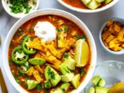 Crockpot Chicken Tortilla Soup Crockpot Chicken Tortilla Soup