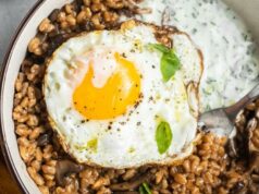 Farro, Mushroom, and Egg Grain Bowls Farro, Mushroom, and Egg Grain Bowls