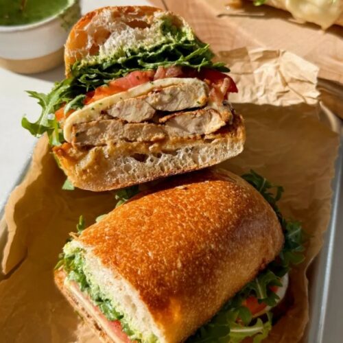 Green Goddess Caprese Melt