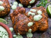 Roasted Peruvian Chicken with Green Sauce Roasted Peruvian Chicken with Green Sauce