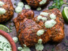 Roasted Peruvian Chicken with Green Sauce Roasted Peruvian Chicken with Green Sauce