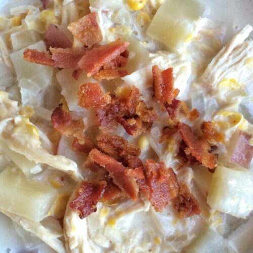 Slow Cooker Chicken Corn Potato Chowder