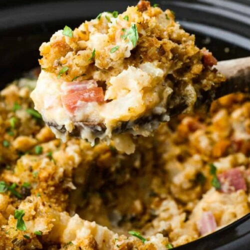 Slow Cooker Ham and Potato Casserole