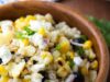 The Ultimate Summer Barley Salad with Sweet Corn, Juicy Blueberries & Creamy Goat Cheese Summer Barley Salad with Corn and Blueberries
