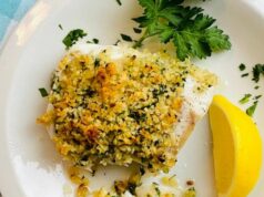 Baked Cod with Crispy Garlic Herb Panko Easy 20 Minute Dinner Baked Cod with Crispy Garlic Herb Panko