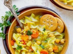 Cozy Chickpea Noodle Soup Chickpea Noodle Soup