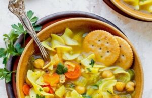Cozy Chickpea Noodle Soup Chickpea Noodle Soup