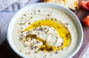Creamy High Protein Hummus (Made in 5 Minutes) Creamy High Protein Hummus