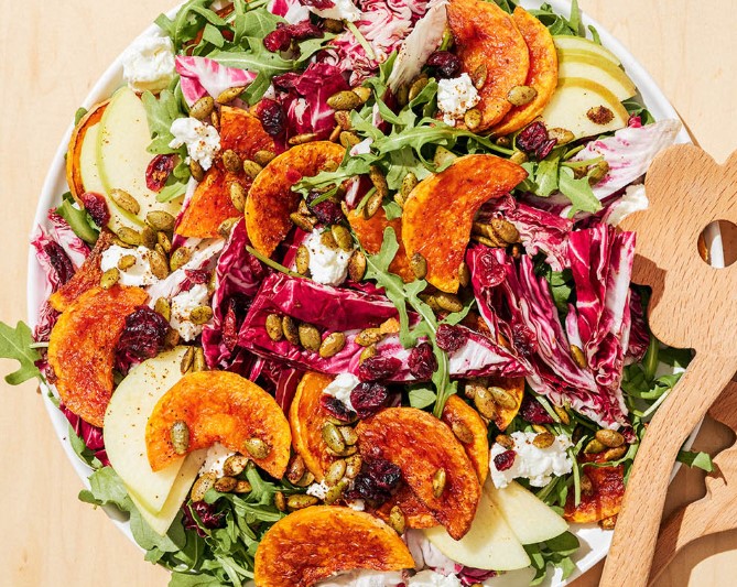 Roasted Butternut Squash Salad Roasted Butternut Squash Salad