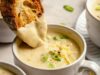 Roasted Garlic Cheddar Cauliflower Soup The Creamiest Soup You’ll Ever Make (No Cream Needed) Roasted Garlic Cheddar Cauliflower Soup