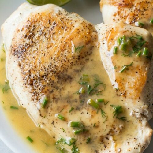 Chicken with Lime Butter