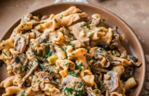 The Ultimate Creamy Vegan Mushroom Stroganoff Creamy Vegan Mushroom Stroganoff