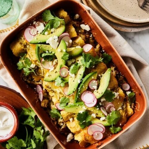 Enchiladas Verdes