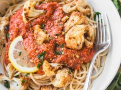 The Ultimate Pasta with Romesco Sauce and Roasted Cauliflower Pasta with Romesco Sauce and Roasted Cauliflower
