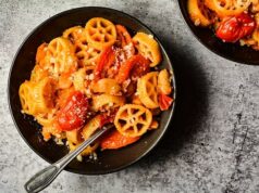 The Ultimate Cozy Pantry Pasta (Roasted White Bean & Tomato) Roasted White Bean and Tomato Pasta