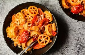 The Ultimate Cozy Pantry Pasta (Roasted White Bean & Tomato) Roasted White Bean and Tomato Pasta