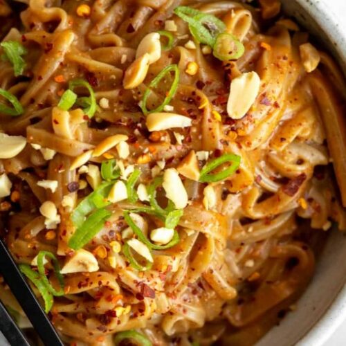 Spicy Peanut Butter Noodles