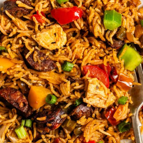 Chorizo Jambalaya with Chicken