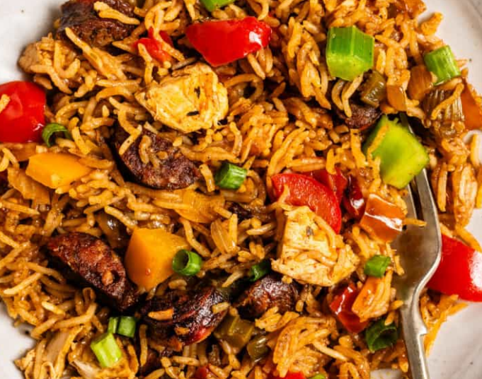 Chorizo Jambalaya with Chicken