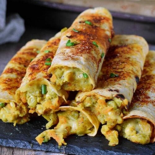 Easy Vegan Taquitos