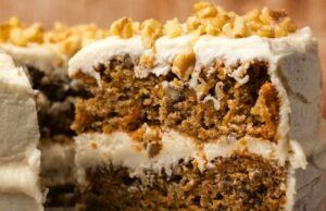 The Ultimate Vegan Carrot Cake with Tangy Lemon Buttercream Frosting Vegan Carrot Cake
